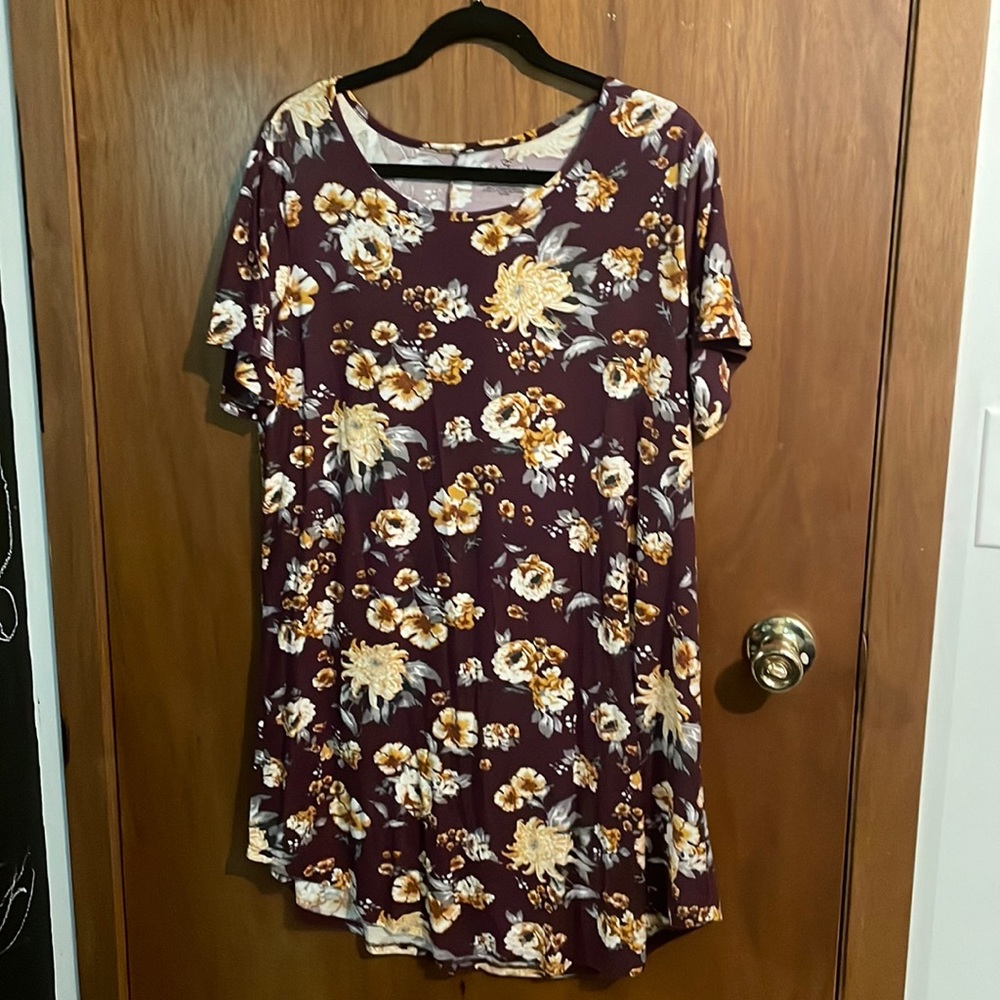 Woman’s stretchy dress